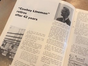 Henry Bradley’s profile in Relay, the internal magazine of Calgary Power (now TransAlta).
