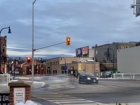 Grey siding has been added to the building at 994 1st Ave. E., just south of the 10th Street bridge in Owen Sound. DENIS LANGLOIS