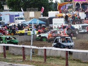Nothing can warm up the cold season like the smash 'em, crash 'em action of a good demo. The Lansdowne Chill Demolition Derby will happen on November 27 regardless of weather.  
Lorraine Payette/For Postmedia Network