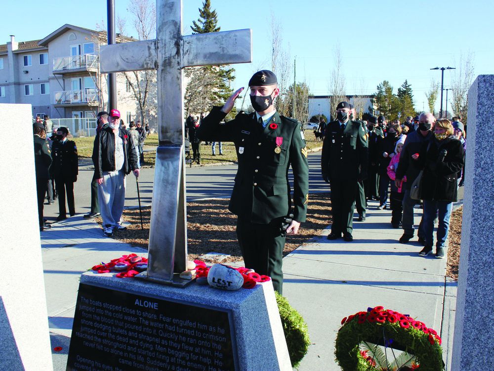 Leduc remembrance day ceremony 2024