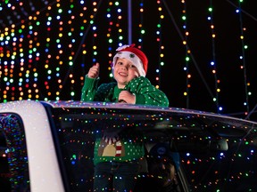 The fifth season of the Canadian Tire Magic of Lights has now kicked off at RAD Torque Raceway in Nisku. (Magic of Lights)