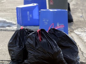 The City of North Bay has run out of garbage tags, however for the next few weeks Miller Waste will be picking up three bags are residential properties.