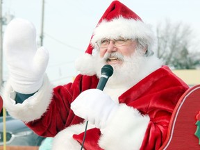 The jolly old elf himself will be returning to Petawawa Dec. 4 as the town will be hosting a Santa Claus Parade beginning at 6 p.m. St. Nick (Robert Lauder) is seen here waving to the crowd at the town's 2019 parade.
