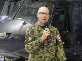 Former commander 4th Canadian Division Support Group Col. Louis Lapointe  (now brigadier general) was invested into the Order of Military Merit by Gov. General Mary May Simon on Nov. 1. The nomination and investiture reflects Lapointe's rank and posting at the time of the nomination. Anthony Dixon