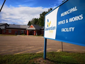 Laurentian Valley Township municipal office on Witt Road.