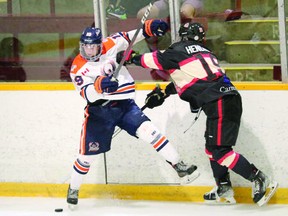 Speedy forward Tyson Doucette is one of the bright lights for the Soo Thunderbirds of the NOJHL. HELEN RANCOURT/NOJHL.COM