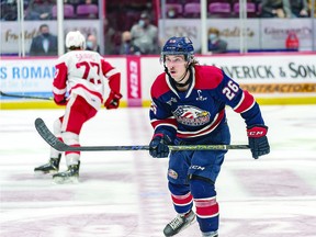 Sault Ste. Marie product Camaryn Baber has been a standout for the Saginaw Spirit of the Ontario Hockey League. BOB DAVIES/SAULT THIS WEEK