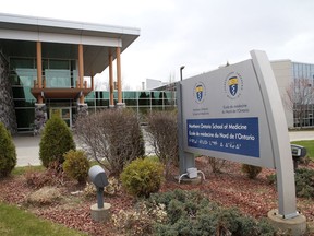 The Northern Ontario School of Medicine in Sudbury. The school is transiting to a stand-alone institution. John Lappa/Sudbury Star