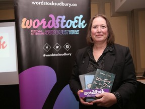 Heather Campbell, director of Wordstock Sudbury LIterary Festival, announced details of the hybrid festival at the Holiday Inn in Sudbury, Ont. on Friday September 24, 2021. The festival will be held at the Holiday Inn from Nov. 4-6. John Lappa/Sudbury Star/Postmedia Network