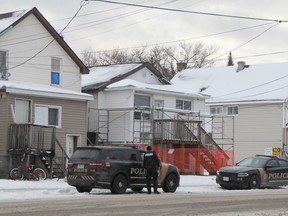 Officers with the Timmins Police Service were still at the scene the morning after a homicide that occurred at 148 Mountjoy St. S. late  afternoon on Wednesday, Nov. 17. Police have since identified the victim as a 20-year-old man from Scarborough.

RON GRECH/The Daily Press