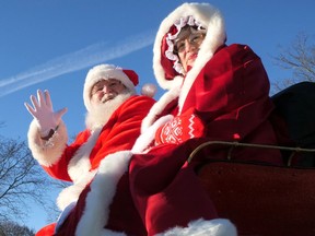 Santa and Mrs. Claus will be at the 2021 Tillsonburg Community Christmas and Rogers Hometown Hockey Parade on Saturday, Nov. 20, starting at 11 a.m. (Chris Abbott/File Photo)