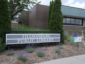 Oxford County Library Tillsonburg branch is accepting donations of new children's and teen books that will be donated to the Salvation Army for the Christmas hamper program. (Chris Abbott/Norfolk and Tillsonburg News)