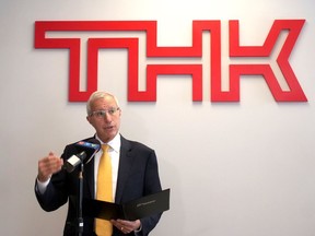 Vic Fedeli, Ontario Minister of Economic Development, Job Creation and Trade announced on Tuesday that THK Rhythm Automotive Canada Limited would receive $1 million from the government's Southwestern Ontario Development Fund to help create about 100 new Ontario jobs.