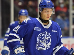 The Owen Sound Attack acquired William Portokalis from the Mississauga Steelheads in exchange for a 12th-round-pick in the 2024 OHL Priority Selection Wednesday. Portokalis is a 19-year-old forward and originally a second-round pick of the Steelheads in 2018. Terry Wilson/OHL Images