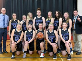 The Walkerton Riverhawks senior girls basketball team will enter the OFSAA single-A championship this week as the No. 1 seed. The tournament runs from Nov. 25 to 27 in Smithville. Photo submitted. 

The Walkerton Riverhawks. Back row from left to right: coach Kevin Matheson, Erika McClaren, Marlie Pegelo, Sarah Waddell, Lillian Ernewein, Claire Yates, Hayley Ewing, Kinsley Cobean, coach Vincent Yenssen. Front row left to right: Brooklynn Graul, Trinity Whitehead, Eryka Mountain, Emma Matheson, Sam Oestricher. Missing from photo were Bridgette Barger and Rachel Holliday.