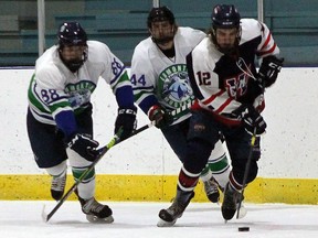 In Friday night's home game against the Edmonton Mustangs, the Wetaskiwin Icemen came from behind to beat the visitors in an overtime shootout.