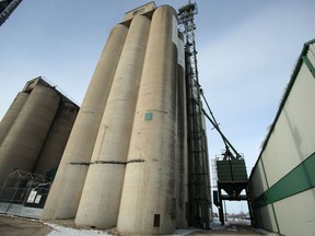 A grain elevator in Winnipeg. Chris Procaylo/Winnipeg Sun