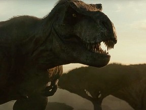 A slightly new look for Tyrannosaurus in the upcoming Jurassic World: Dominion. Would this tyrant really get bested by another large carnivore?