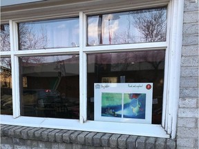 Children in Powassan are getting to read a new Story Walk book with a Christmas theme. The pages are on display at 15 store fronts until mid December.
Submitted Photo