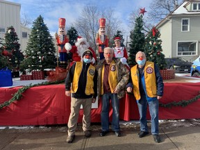 A section of Princess Street was blocked off for those who wanted to drive-by and see Santa Claus Saturday. This is the second year the North Bay Food Bank held the drive-by event. Many passersby donated non-perishable food items and made cash donations including community groups like the West Ferris Lions Club.

Jennifer Hamilton-McCharles, The Nugget