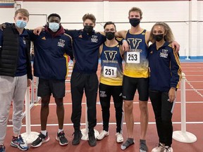 Members of the Laurentian University indoor track and field team had a strong start to the season at the York University Christmas Open.