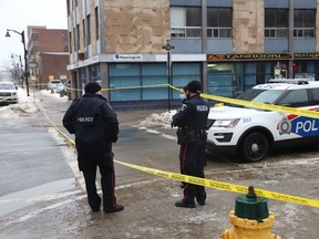 Greater Sudbury Police investigate a stabbing that occurred early Wednesday afternoon in the area of Larch and Lisgar Streets.