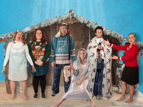 Last week, Edmonton-based theatre company Whizgiggling Productions brought its production of "The Best Little Newfoundland Christmas Pageant...Ever!" to Spruce Grove's Horizon Stage. Photo by Justin Gambin.