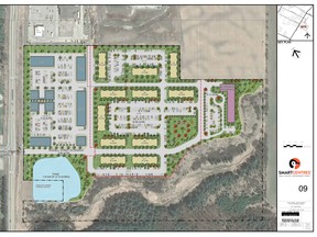 On December 13, Municipality of Kincardine Council approved a zoning amendment submitted by Smart Centres to permit a mixed-use development, including offices, commercial and residential uses, on lands east of Highway 21 in Kincardine – see the relevant release and site plan attached.