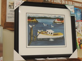 The new print at Sobeys is entitled The Harbour by Maud Lewis. SUBMITTED