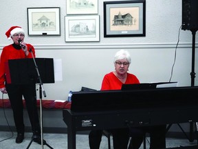 The Beaumont 50+ Club held a Christmas party on Dec. 14 that included a musical jam session with a festive theme. (Kajal Dhaneshwari)