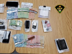 OPP conducted a search on a Trout Lake residence on Dec. 17. Four people have been charged with numerous drug and firearm charges.