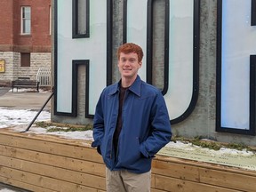 Stratford dancer Spencer Everett recently began apprenticing with Ailey II, the second company of the prestigious Alvin Ailey American Dance Theater in New York City. (Galen Simmons/The Beacon Herald)