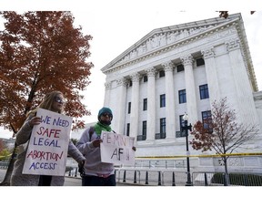 Protests erupted in Washington D.C. last week following a leaked abortion ruling by the Supreme Court of the United States suggesting it will overturn the 1973 Roe v. Wade decision. Photo by Leigh Vogel/Getty Images.