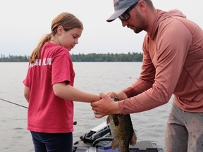 Be able to educate less knowledgeable anglers on all aspects of fishing is an important part of being a good fishing guide.