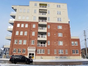 The Sydenham Condominium board announced it anticipates completion of the remaining unfinished units, common areas and building deficiencies by the end of 2022. Photo taken Dec. 8, 2021 in Owen Sound, Ont. (Scott Dunn/The Sun Times/Postmedia Network)