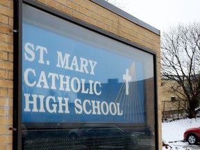 Catholic District School Board of Eastern Ontario officials say classes resumed as normal Thursday at St. Mary Catholic High School. (RONALD ZAJAC/The Recorder and Times)