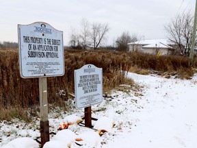City officials are considering a plan for a large, three-phase residential development on the northeastern side of Windsor Drive. (RONALD ZAJAC/The Recorder and Times)