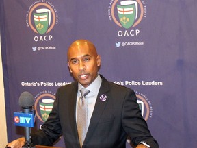 Peel Regional Police Chief Nishan Duraiappah, is chairing the Ontario Assocation of Chiefs of Police  Equity, Diversity and Inclusion working group. (Ellwood Shreve/Chatham Daily News)
