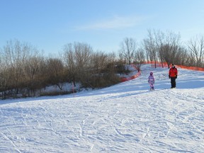 It was a busy day at the Big Ben Ski Resort with clear skies on Wednesday December 29, 2021 in Cornwall, Ontario. Shawna O'Neill / Cornwall Standard-Freeholder / Postmedia Network