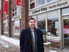 Ryan Erb, executive director of United Way Perth-Huron. Chris Montanini