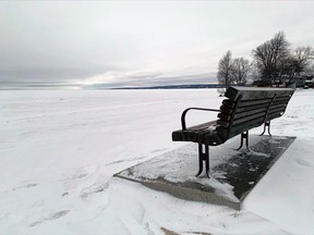 Ice shacks will soon be arriving on Lake Nipissing. The ice fishing season kicks off Jan. 1. Anglers are reporting seven-inches of ice on Lake Nosbonsing and about four-inches on Lake Nipissing.
Jennifer Hamilton-McCharles