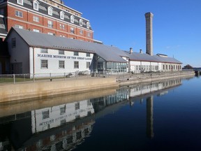 A view of the Marine Museum of the Great Lakes at Kingston, at 55 Ontario St., on Tuesday.