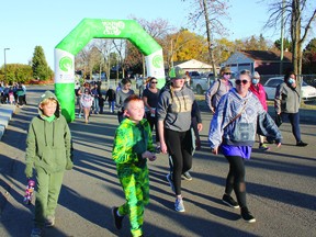 The fourth annual Nowhere to Run event in Calmar attracted a record 176 participants in October. (File photo)
