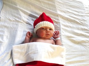 William Timothy Paul Roggie was a belated Christmas present for his parents Kristen Gagnon and Matthew Roggie and brothers Ethan and Wyatt. William was born at 5:36 a.m. Dec. 27 making him the Christmas baby at the Pembroke Regional Hospital.