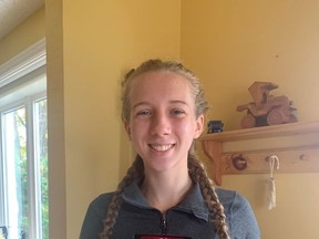Kaya Martin of Eganville is a recipient of the MilkUp Future Leaders Award for her achievements in the local soccer community and her selfless displays of civic care, pride in one's sport and leadership. Kaya received $2,500 education bursary from DFO to help offset some post-secondary education costs.