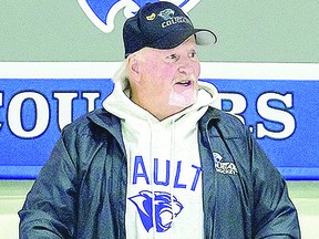 Now with the Sault College Cougars men's team, Charly Murray has spent parts of six decades in amateur hockey as a coach and scout. BOB DAVIES