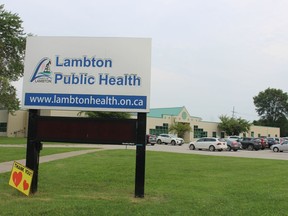 The Lambton Public Health office in Point Edward.
