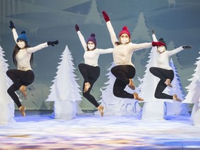 A scene from the feature-length musical film, Step Into Christmas, is shown in this photo by Emily Nutson. The film is set to have two screenings Dec. 18 at the Imperial Theatre in Sarnia.