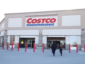 Costco in Sudbury, Ont. The company plans to open a gas station next door in 2022. John Lappa/Sudbury Star/Postmedia Network