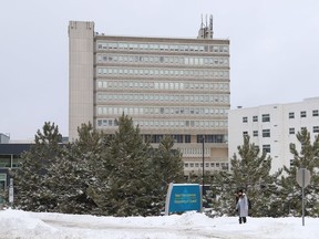 Laurentian University campus in Sudbury, Ont. on Monday December 6, 2021.